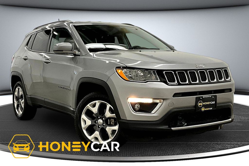 Billet Silver Metallic Clearcoat 2021 Jeep Compass Limited 4WD SUV / Crossover Four-Wheel Drive 9-Speed Automatic