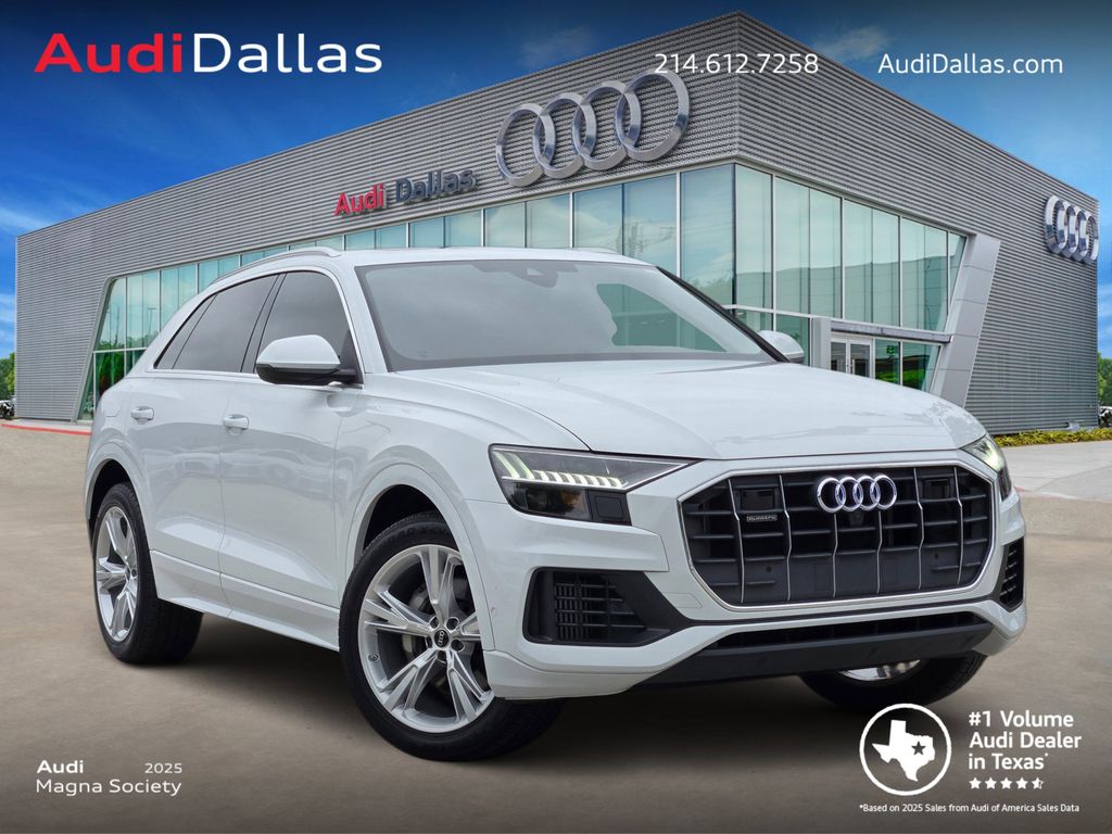 used 2023 Audi Q8 car, priced at $45,744