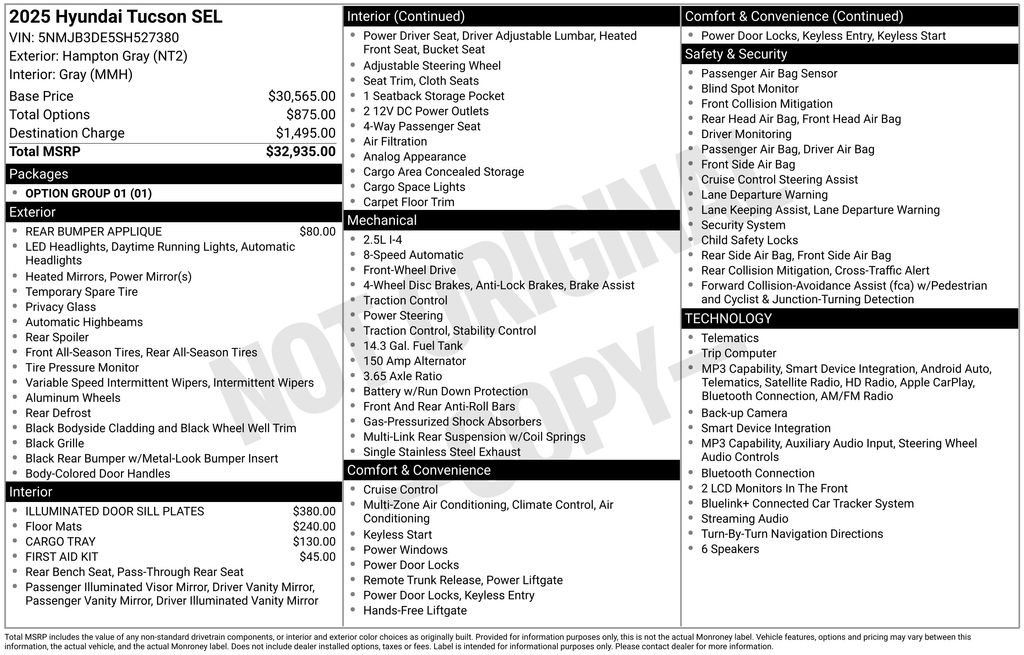 2025 Hyundai Tucson SEL