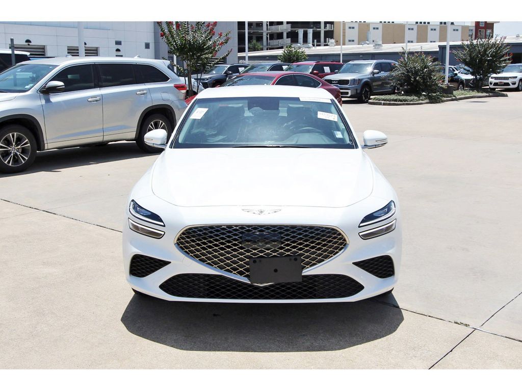 2025 Genesis G70 2.5T White at Genesis of Spring
