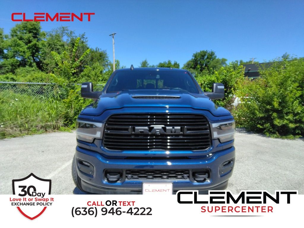 Patriot Blue Pearlcoat 2024 RAM 2500 Pickup Truck Four-Wheel Drive 6-Speed Automatic