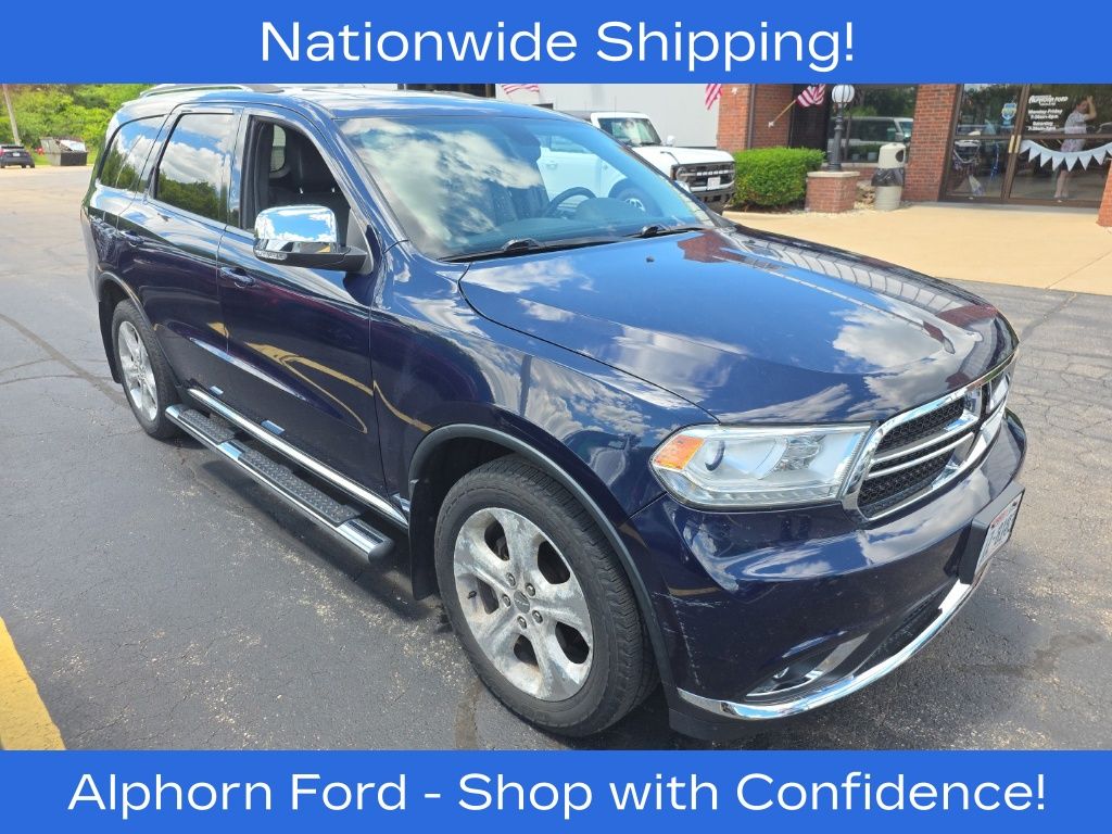 True Blue Pearlcoat 2014 Dodge Durango SUV / Crossover All-Wheel Drive 8-Speed Automatic