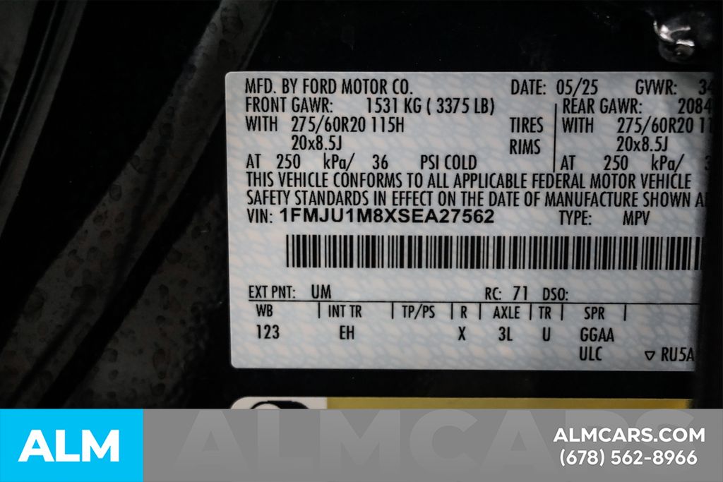 Used 2025 Black Ford Platinum image 66