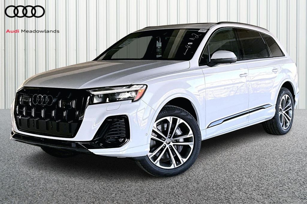 Glacier White Metallic 2026 Audi Q7 SUV / Crossover All-Wheel Drive 8-Speed Automatic