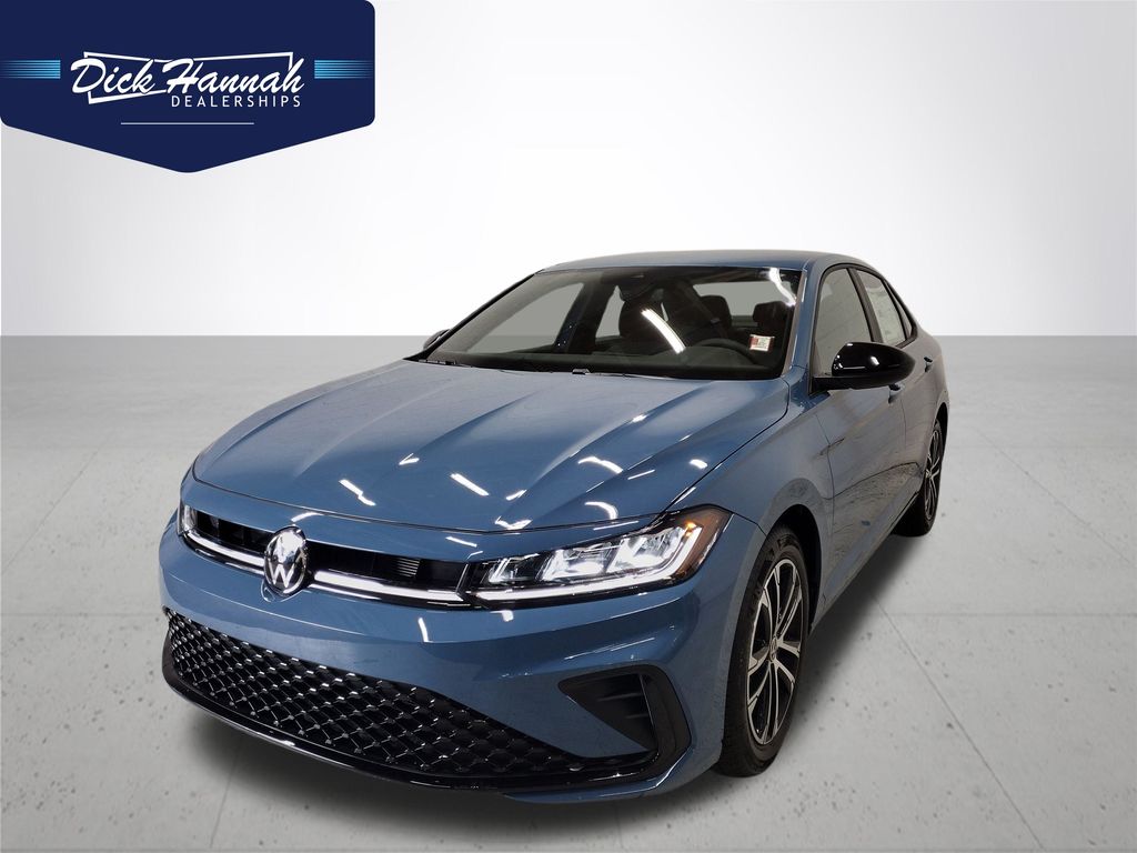 Monterey Blue 2026 Volkswagen Jetta Sedan Front-Wheel Drive 8-Speed Automatic