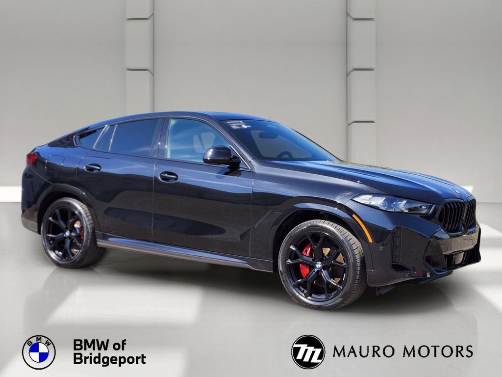 Black Sapphire Metallic 2024 BMW X6 xDrive40i AWD SUV / Crossover All-Wheel Drive 8-Speed Automatic