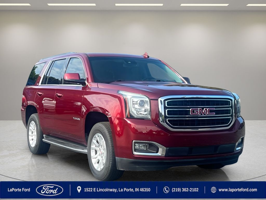 Crimson Red Tintcoat 2017 GMC Yukon SUV / Crossover Four-Wheel Drive 6-Speed Automatic Overdrive