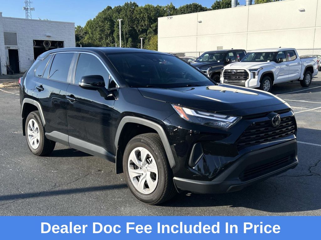 Midnight Black Metallic 2025 Toyota RAV4 SUV / Crossover Front-Wheel Drive 8-Speed Automatic