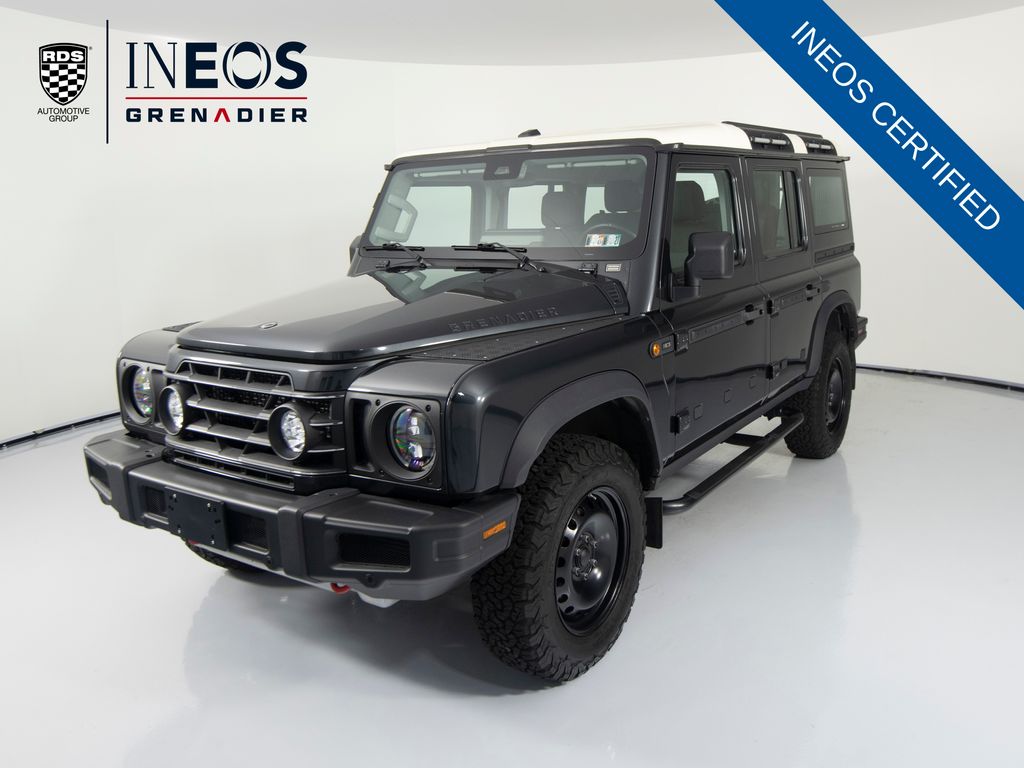 Donny Gray Metallic 2024 Ineos Grenadier Four-Wheel Drive 8-Speed Automatic