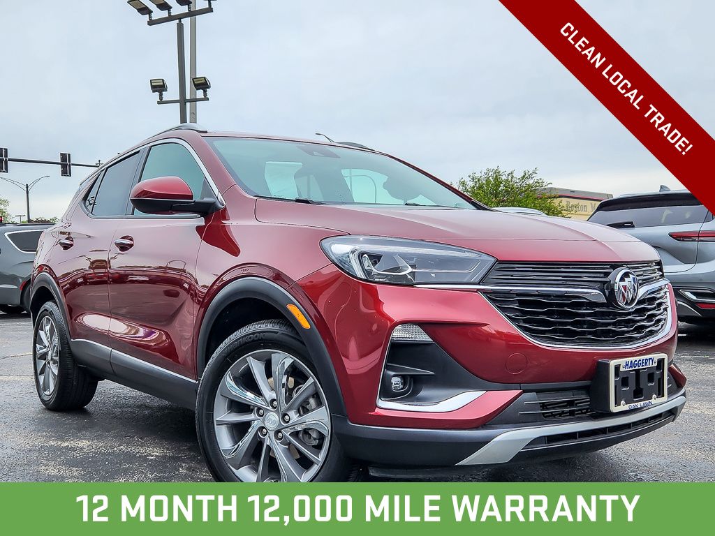 Cinnabar Metallic 2023 Buick Encore GX SUV / Crossover All-Wheel Drive 9-Speed Automatic