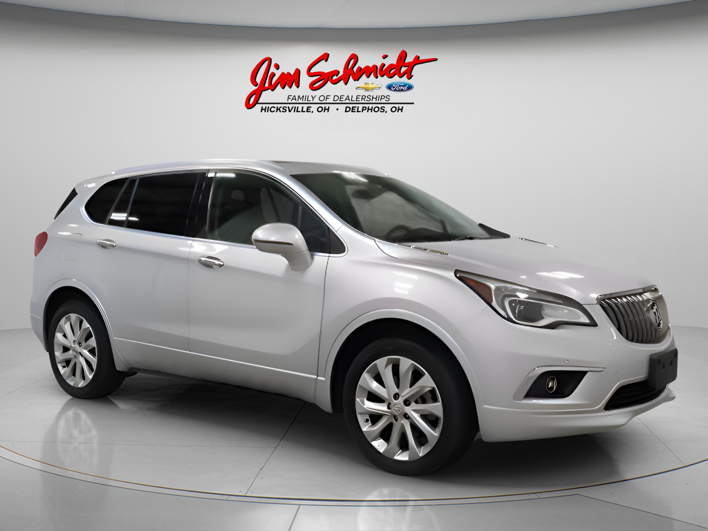 Galaxy Silver Metallic 2017 Buick Envision SUV / Crossover All-Wheel Drive 6-Speed Automatic