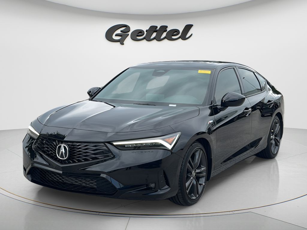 Majestic Black Pearl 2025 Acura Integra Sedan Front-Wheel Drive Continuously Variable Transmission