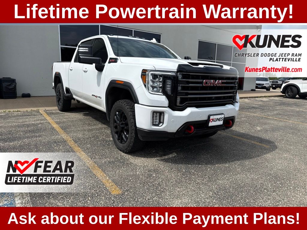 Summit White 2023 GMC Sierra 3500HD Pickup Truck Four-Wheel Drive Automatic