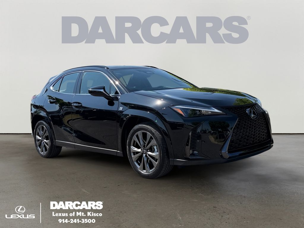 Black (Obsidian) 2025 Lexus UX Hybrid SUV / Crossover All-Wheel Drive Continuously Variable Transmission