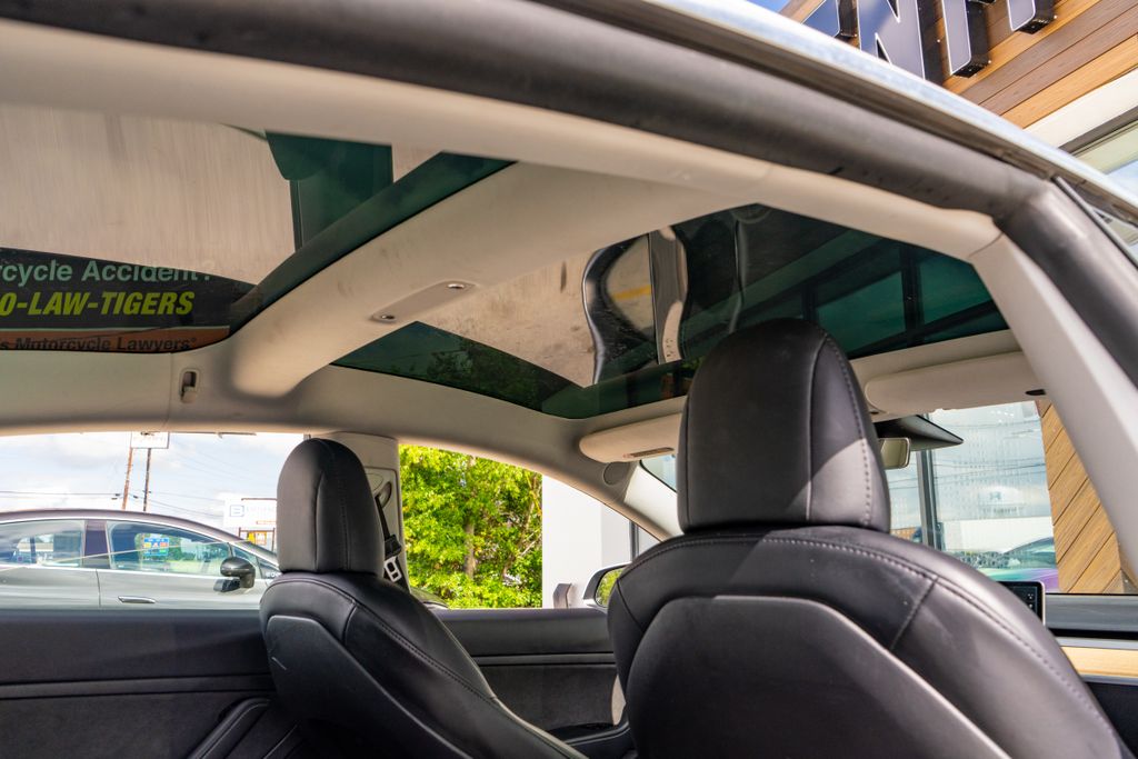 2020 Tesla Model 3 Standard Range Plus White at Genesis of Spring