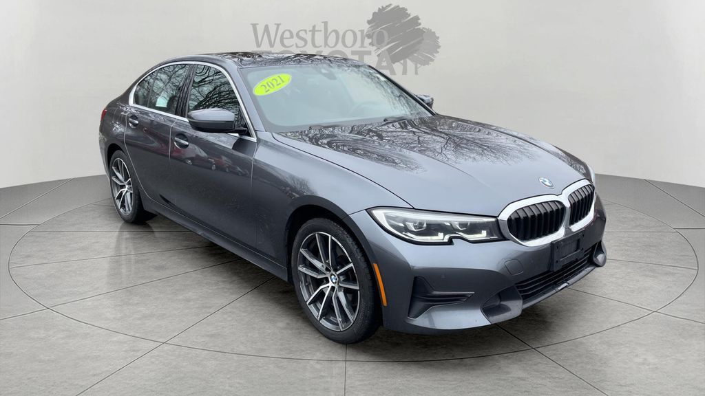Gray (Mineral Grey Metallic) 2021 BMW 3 Series 330i xDrive AWD Sedan All-Wheel Drive 8-Speed Automatic