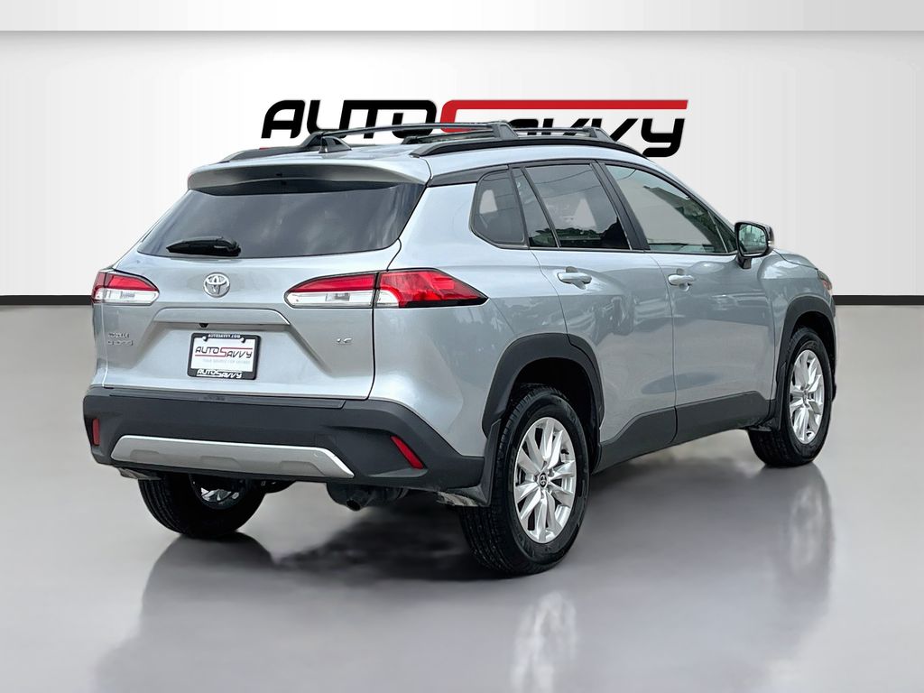 2025 Toyota Corolla Cross LE Silver at Gullo Toyota