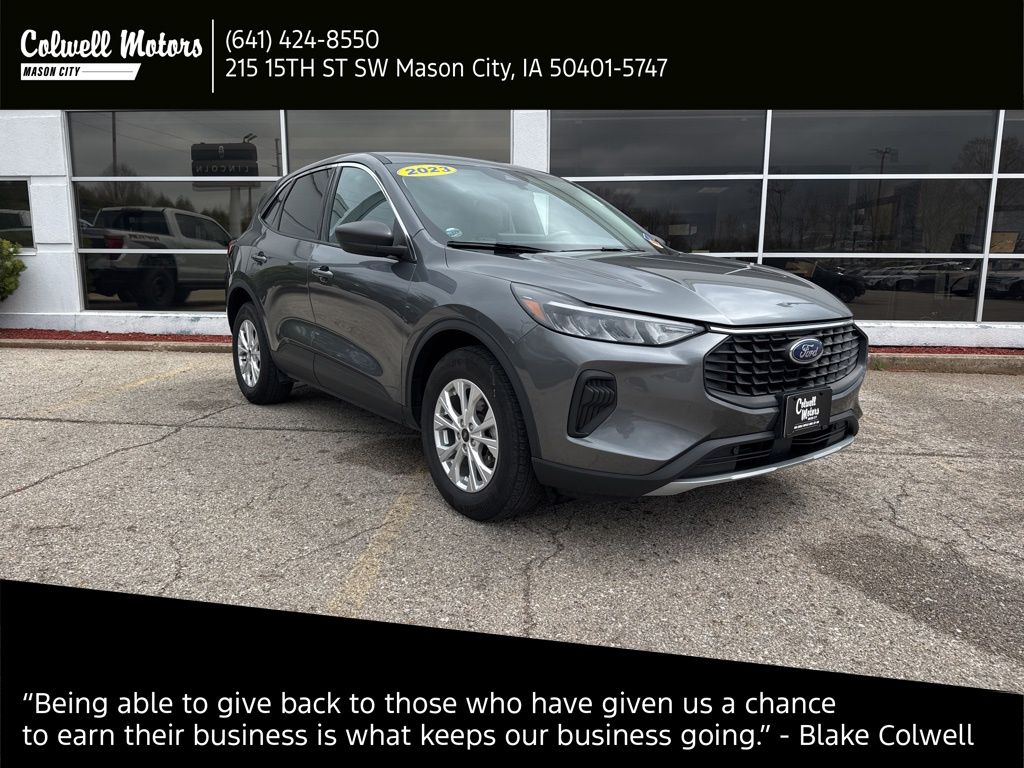 Carbonized Gray Metallic 2023 Ford Escape SUV / Crossover All-Wheel Drive 8-Speed Automatic