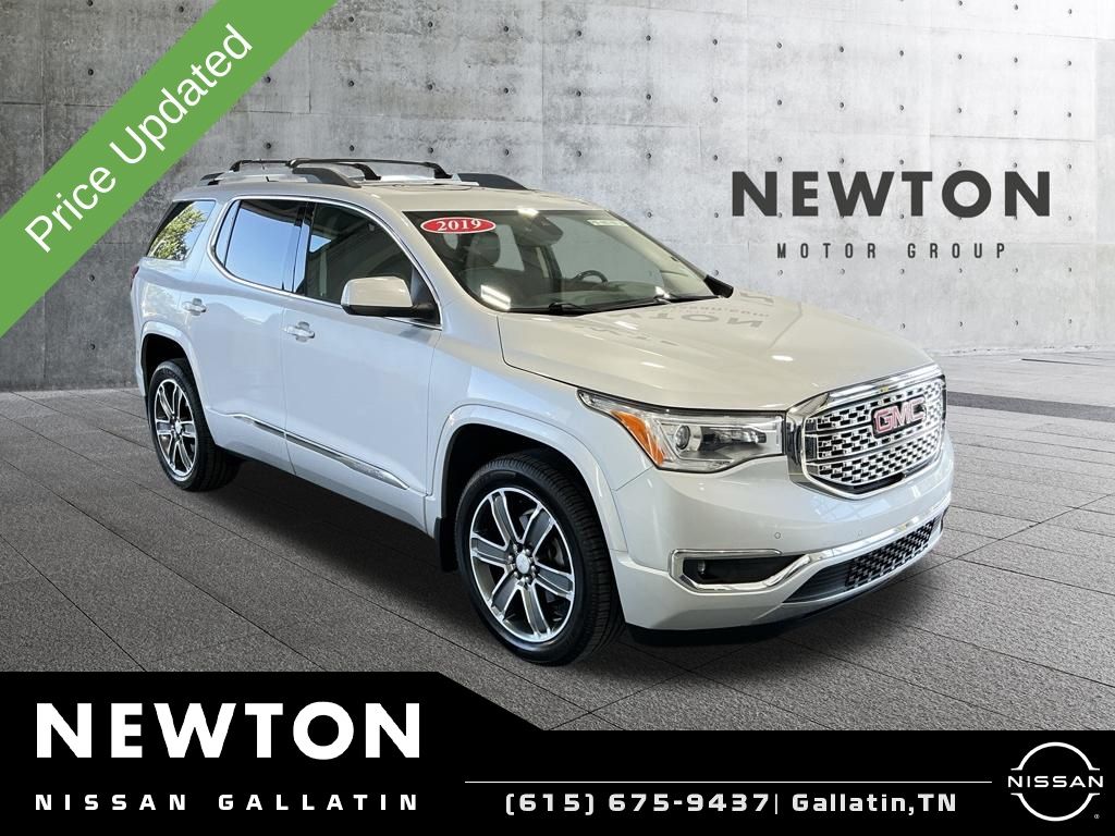 Quicksilver Metallic 2019 GMC Acadia SUV / Crossover Front-Wheel Drive 6-Speed Automatic
