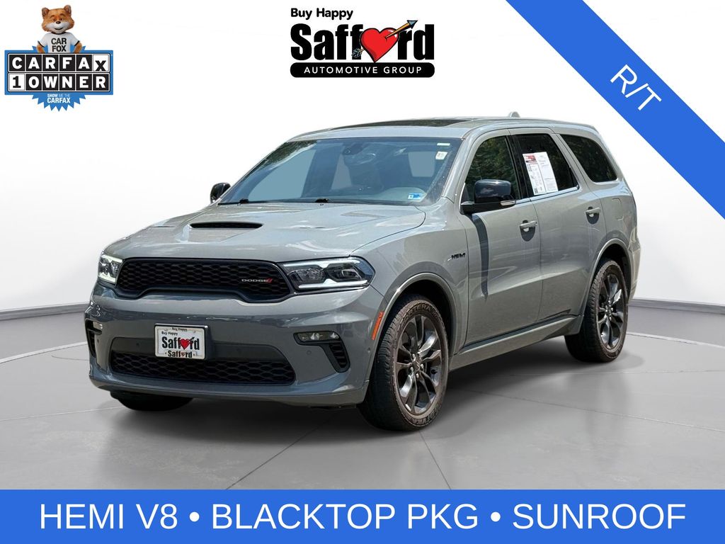 Gray Clearcoat 2022 Dodge Durango SUV / Crossover All-Wheel Drive 8-Speed Automatic