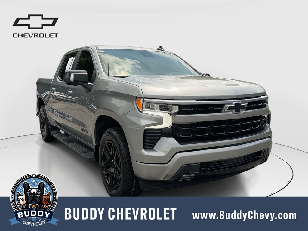 Sterling Gray Metallic 2023 Chevrolet Silverado 1500 Pickup Truck 4X2 Automatic