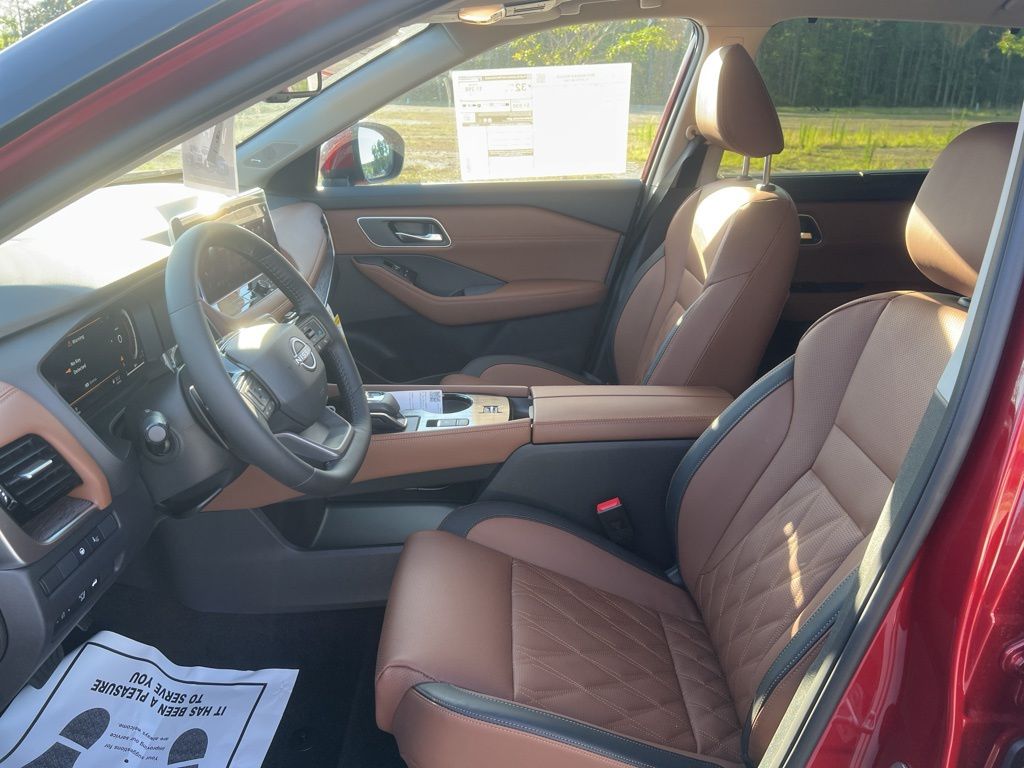 2025 Scarlet Ember Tintcoat Nissan Rogue Platinum FWD SUV