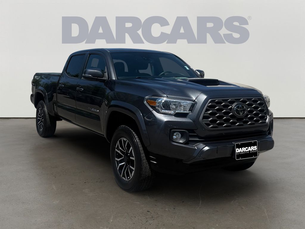 Magnetic Gray Metallic 2021 Toyota Tacoma TRD Sport Double Cab LB 4WD Pickup Truck Four-Wheel Drive 6-Speed Automatic