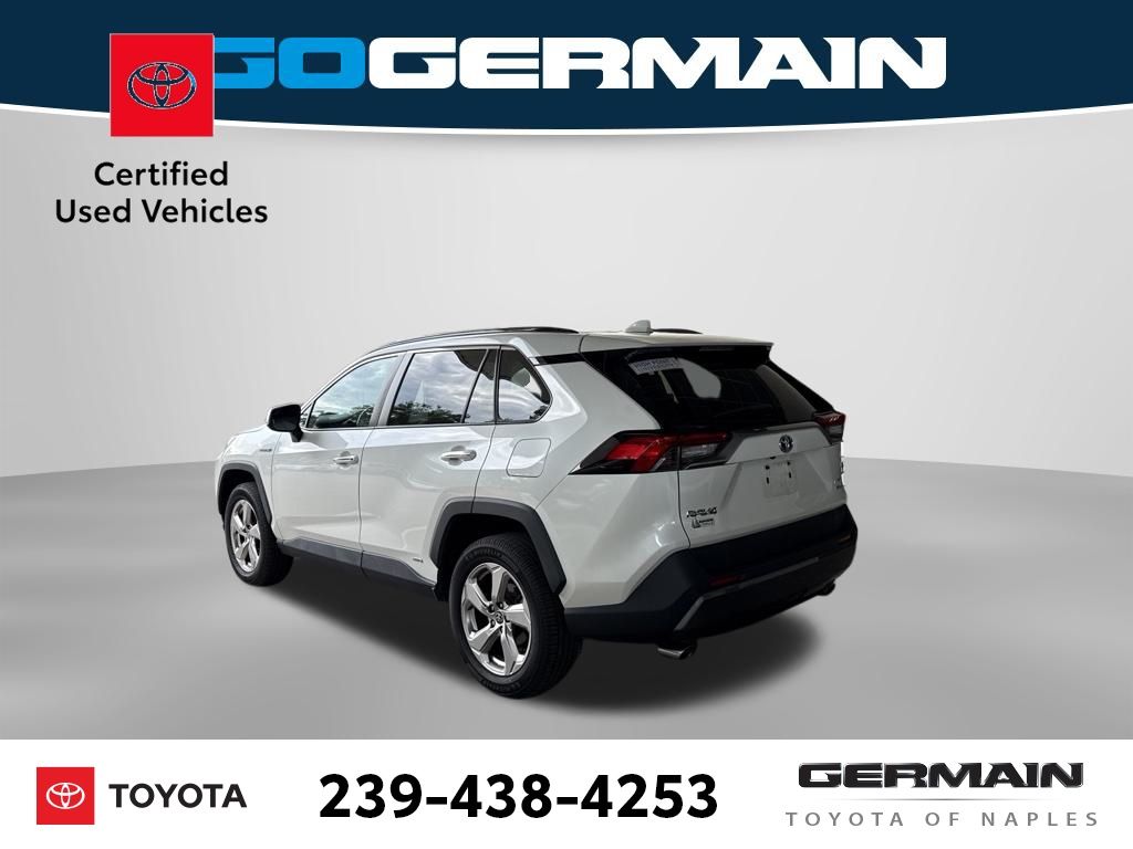 Certified Used 2021 White Toyota Limited image 3