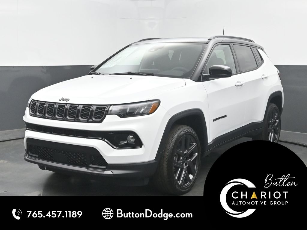 Bright White Clearcoat 2026 Jeep Compass SUV / Crossover Four-Wheel Drive 8-Speed Automatic