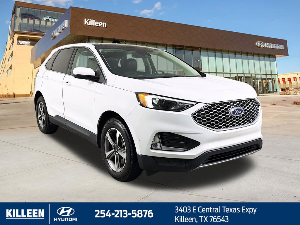 Oxford White 2023 Ford Edge SUV / Crossover All-Wheel Drive 8-Speed Automatic