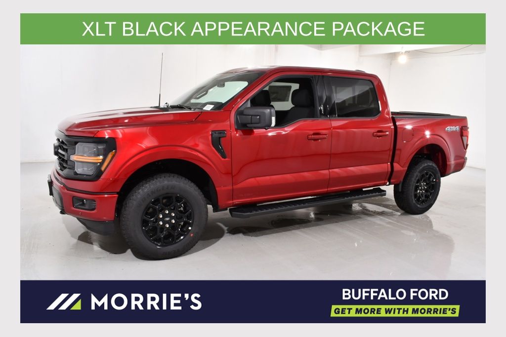 Ruby Red Metallic 2026 Ford F-150 Pickup Truck Four-Wheel Drive Automatic