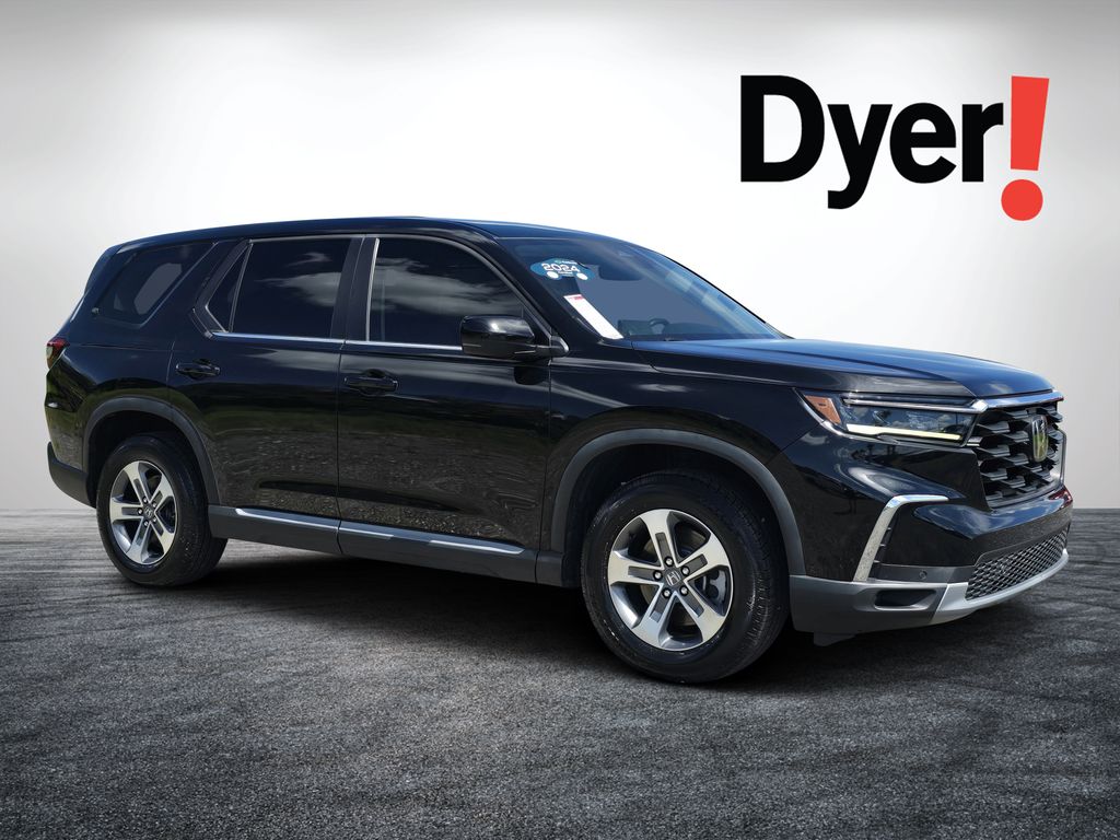 Crystal Black Pearl 2024 Honda Pilot SUV / Crossover Front-Wheel Drive Automatic