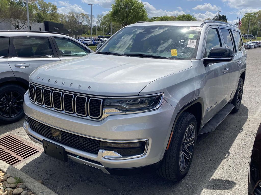 Silver Zynith 2024 Jeep Wagoneer Series II 4WD SUV / Crossover Four-Wheel Drive 8-Speed Automatic