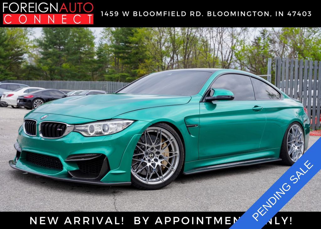 Black Sapphire Metallic 2016 BMW M4 Coupe RWD Coupe Rear-Wheel Drive 7-Speed Dual Clutch