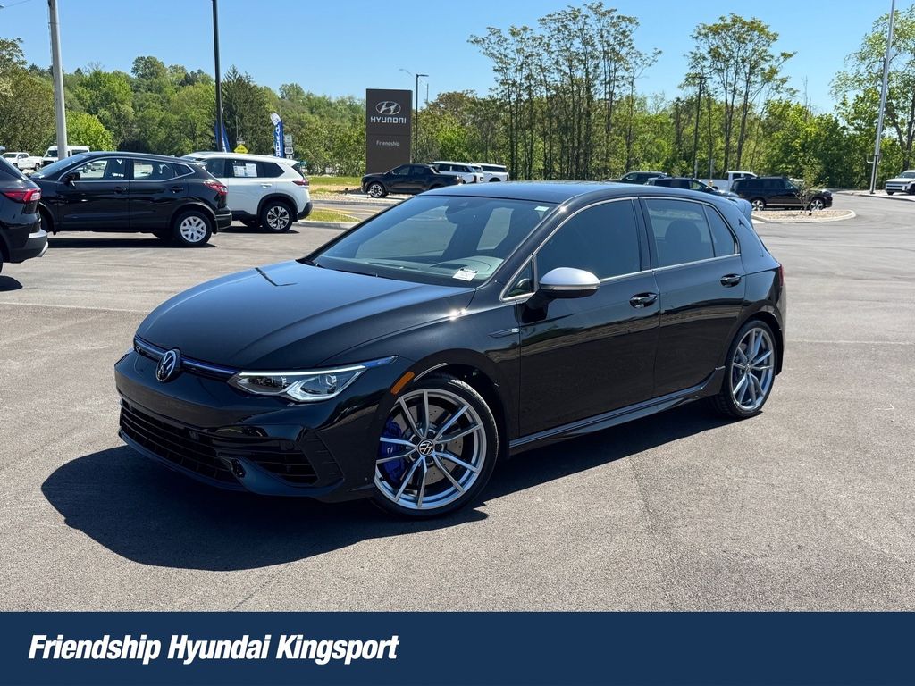 Deep Black Pearl 2024 Volkswagen Golf R 4Motion Hatchback All-Wheel Drive 7-Speed Dual Clutch