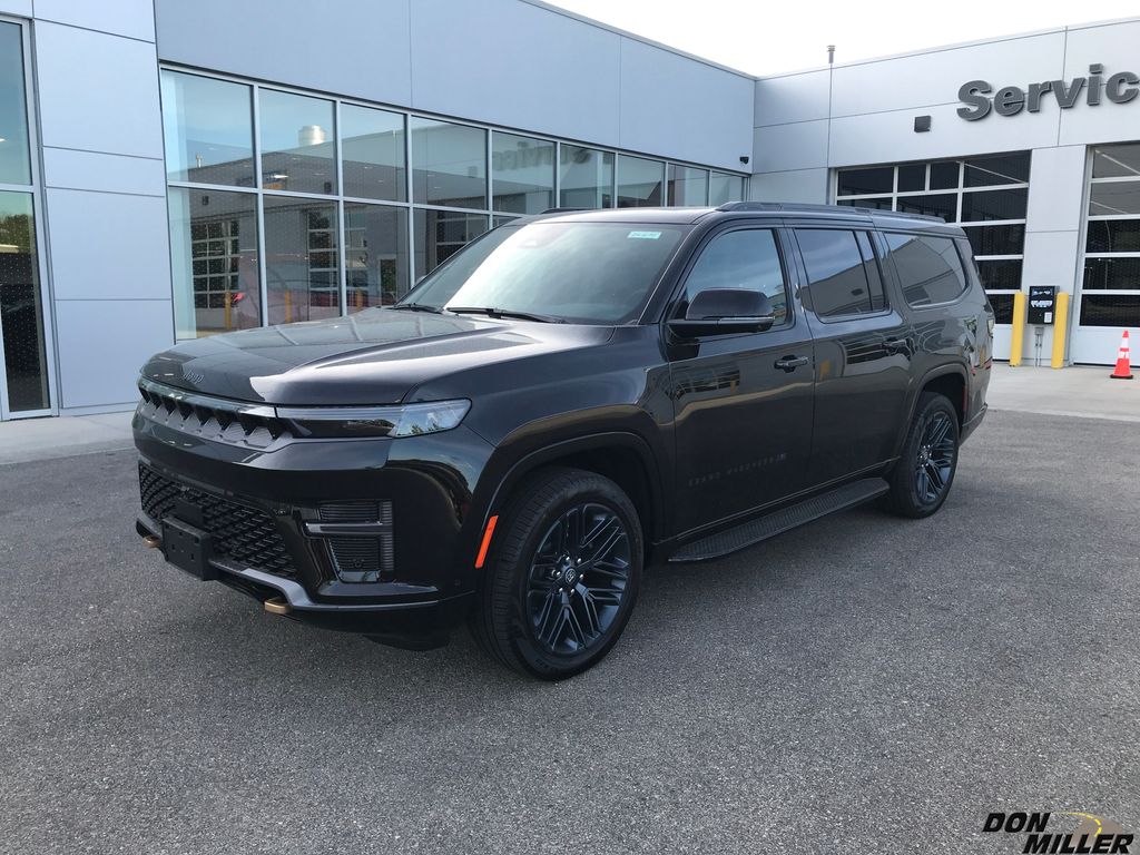 High Gloss Black 2026 Jeep Grand Wagoneer L SUV / Crossover Four-Wheel Drive 8-Speed Automatic