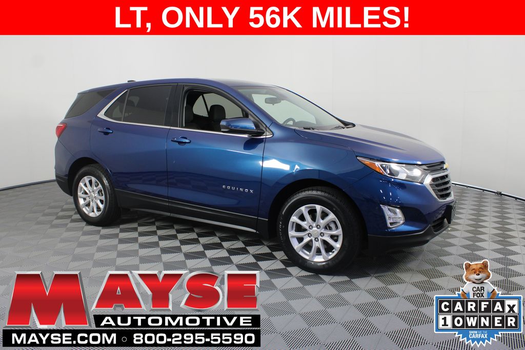 Pacific Blue Metallic 2020 Chevrolet Equinox SUV / Crossover Front-Wheel Drive 6-Speed Automatic Overdrive