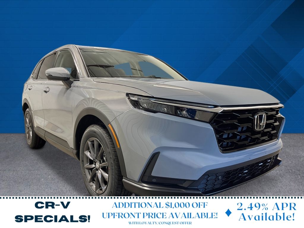 Urban Gray Pearl 2026 Honda CR-V EX-L AWD SUV / Crossover All-Wheel Drive Continuously Variable Transmission