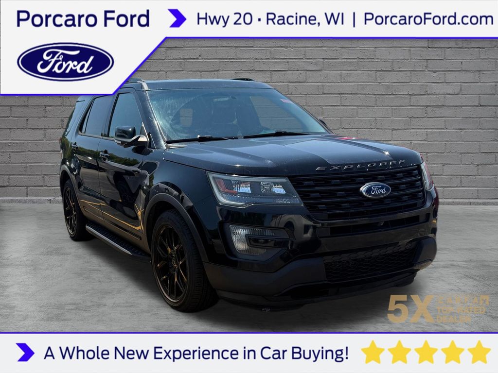 Shadow Black 2016 Ford Explorer SUV / Crossover All-Wheel Drive 6-Speed Automatic