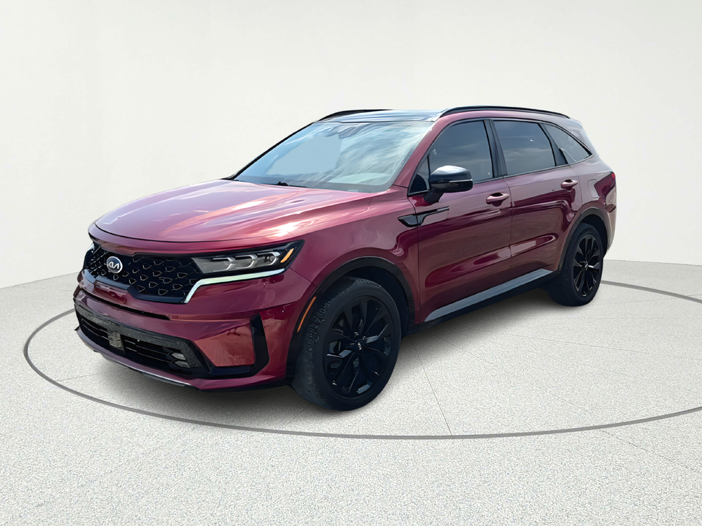 2021 Kia Sorento SX Red at Community Kia