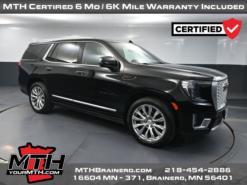 Onyx Black 2024 GMC Yukon SUV / Crossover Four-Wheel Drive