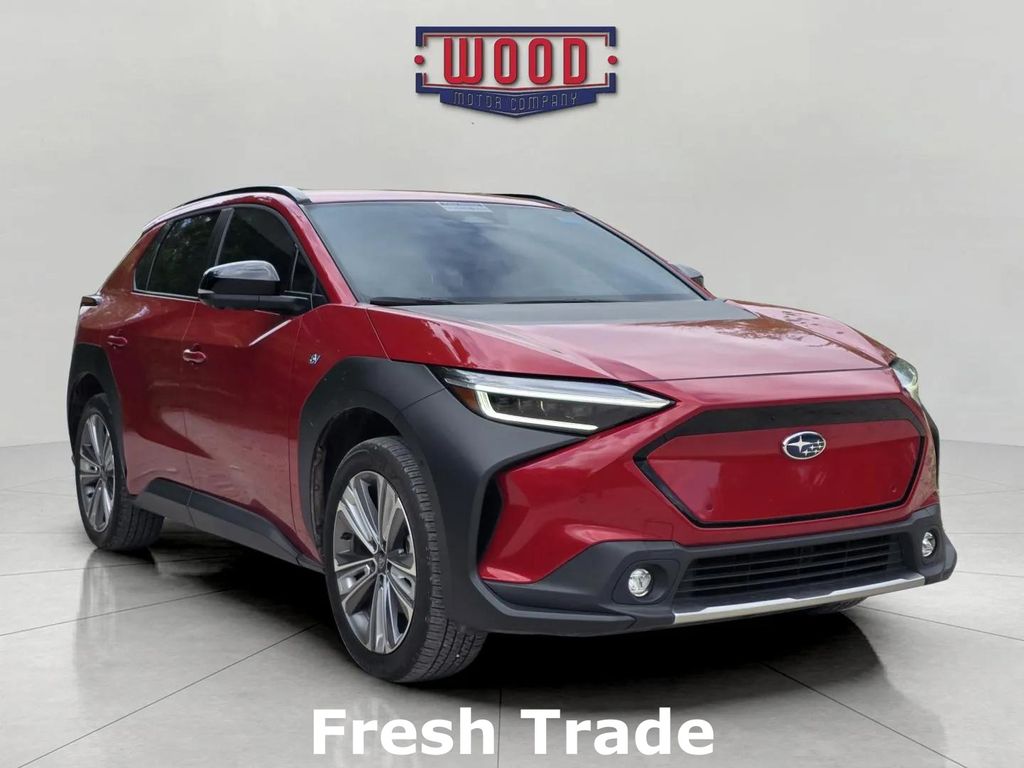 Elemental Red Pearl 2024 Subaru Solterra Limited AWD SUV / Crossover All-Wheel Drive 1-Speed Automatic