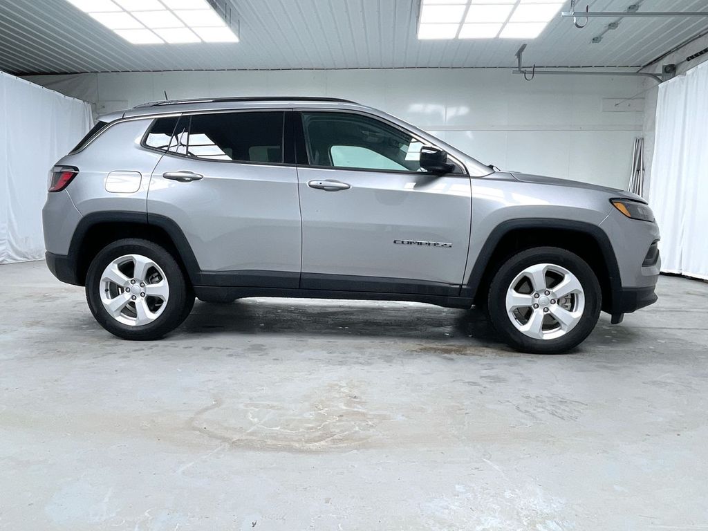 Used 2022 Jeep Compass Latitude with VIN 3C4NJDBB7NT134121 for sale in Swanzey, NH