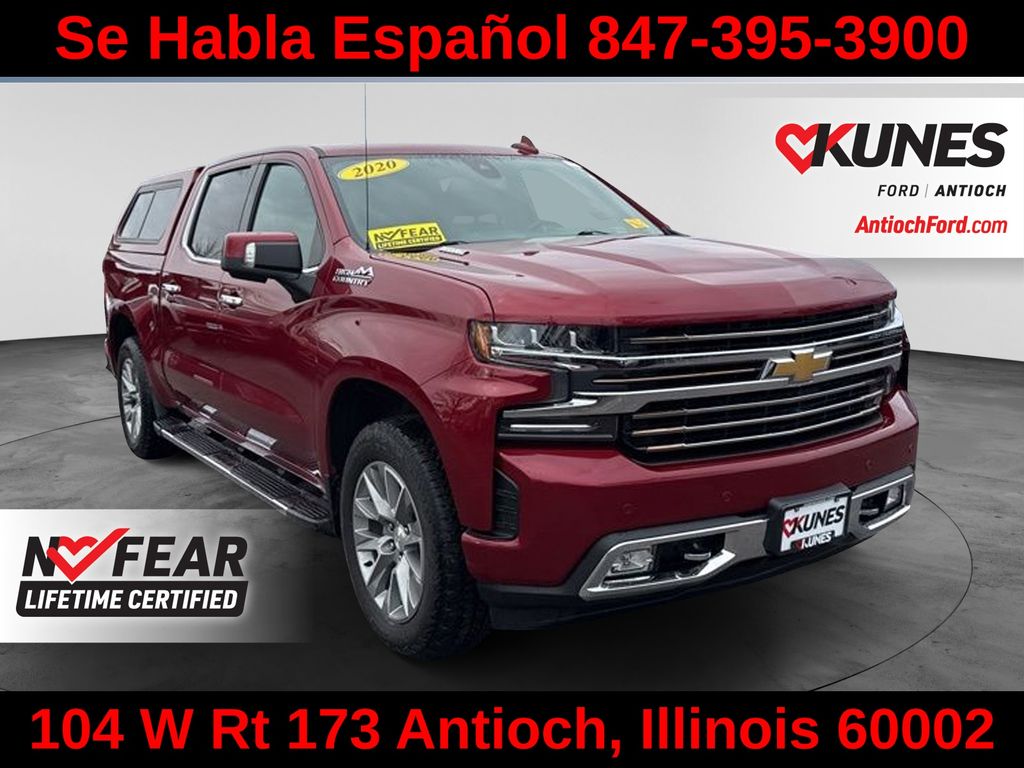 Cajun Red Tintcoat 2020 Chevrolet Silverado 1500 Pickup Truck Four-Wheel Drive Automatic