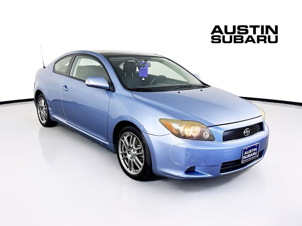 Blue 2008 Scion tC Base Coupe Front-Wheel Drive 4-Speed Automatic