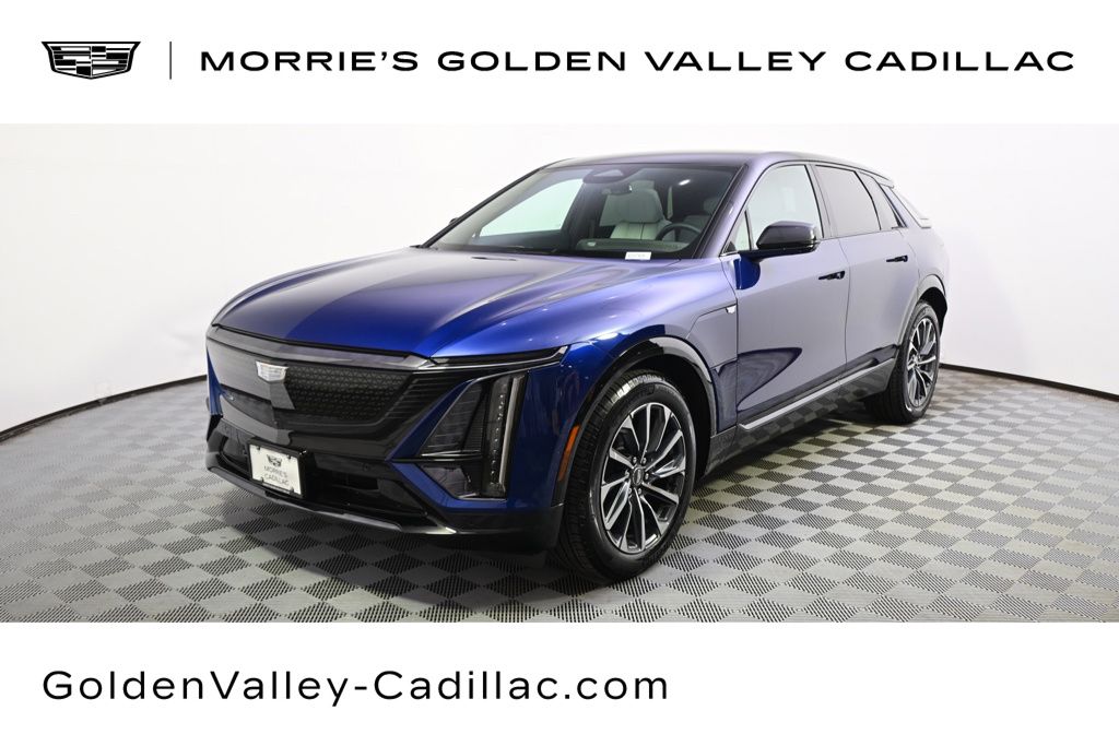 Blue Metallic 2025 Cadillac LYRIQ Sport 1 AWD SUV / Crossover All-Wheel Drive 1-Speed Automatic