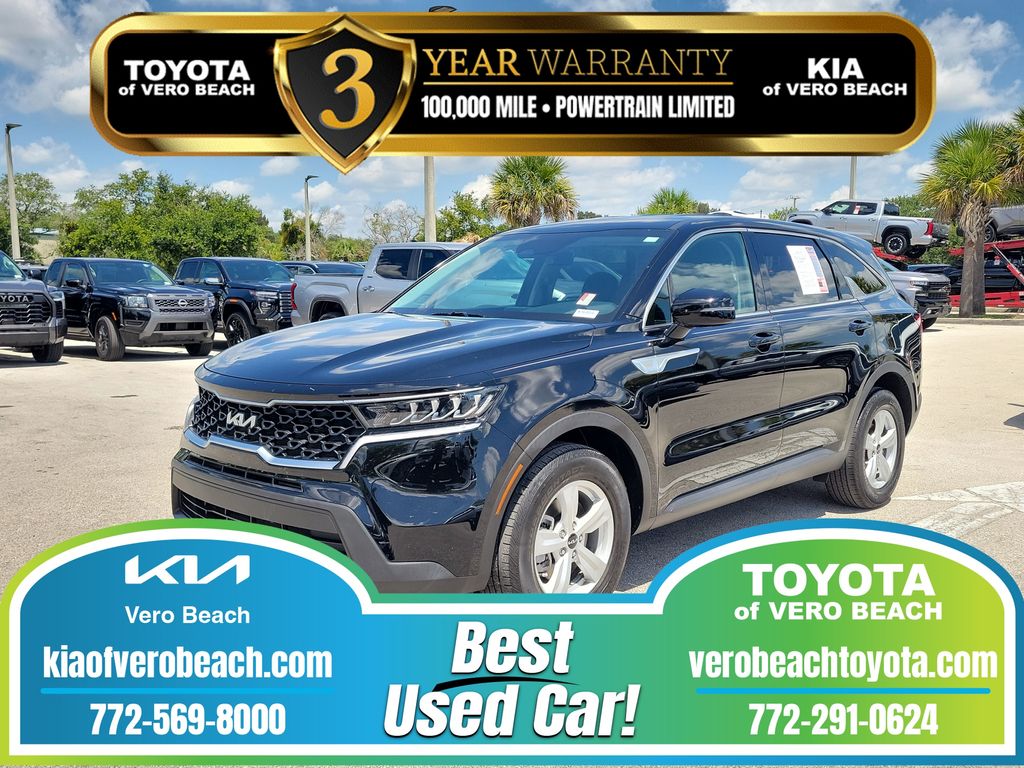 Ebony Black 2023 Kia Sorento SUV / Crossover Front-Wheel Drive 8-Speed Automatic