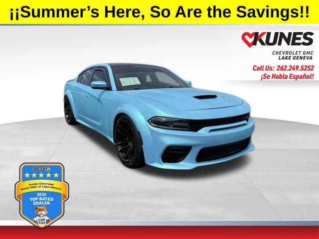 Indigo Blue 2019 Dodge Charger R/T Scat Pack RWD Sedan Rear-Wheel Drive 8-Speed Automatic