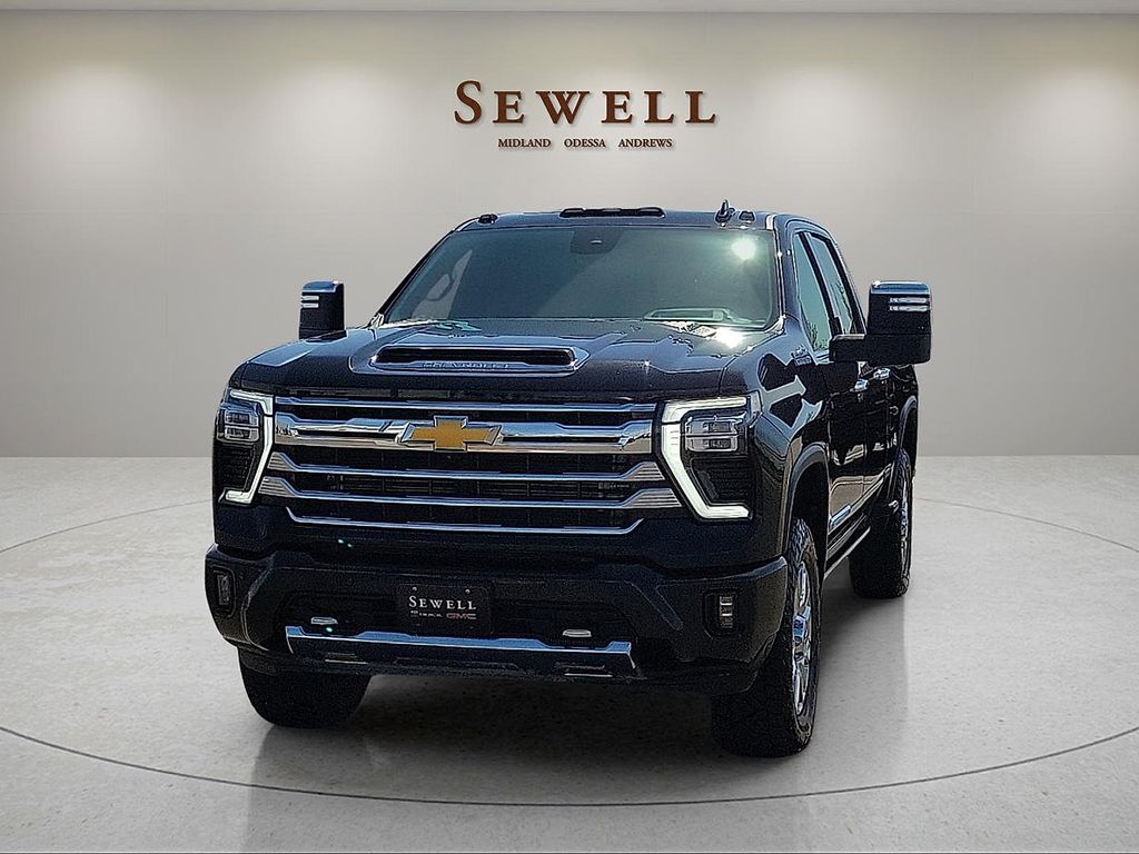 Black 2024 Chevrolet Silverado 2500HD Pickup Truck Four-Wheel Drive Automatic