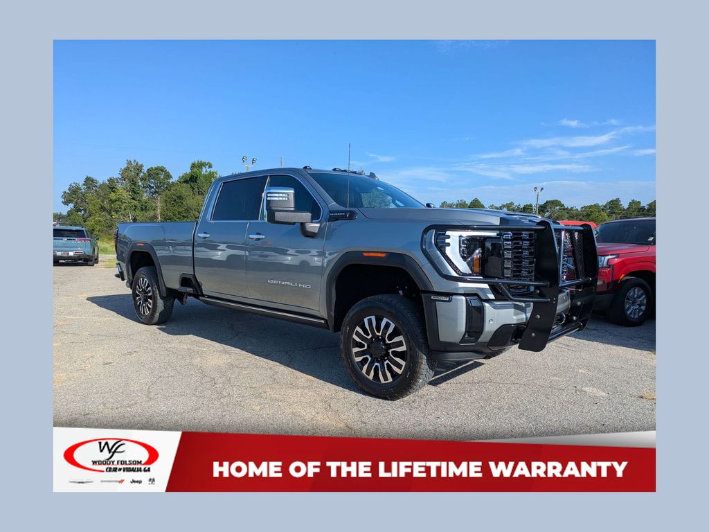 Sterling Metallic 2025 GMC Sierra 3500HD Pickup Truck Four-Wheel Drive Automatic